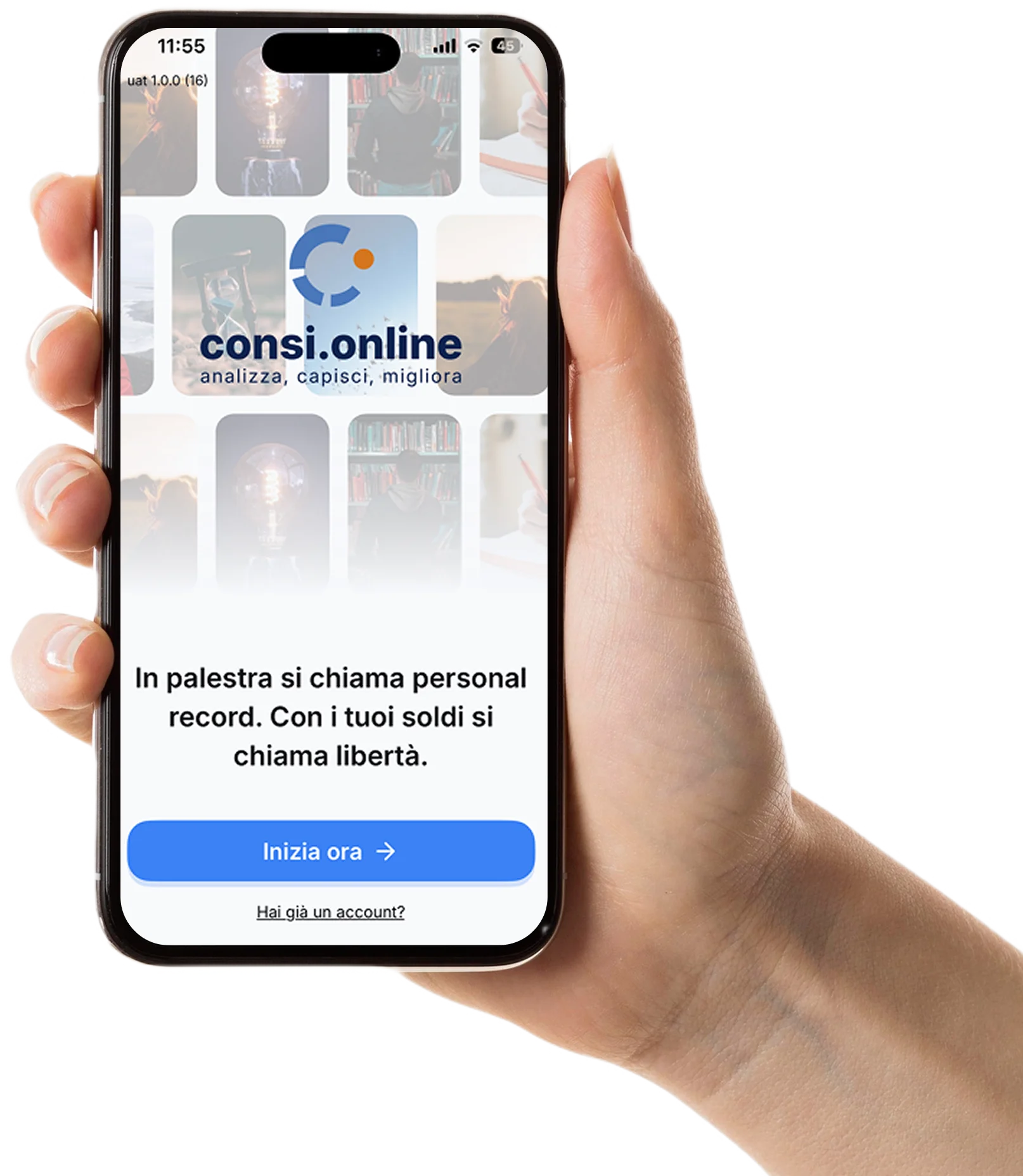 App mockup